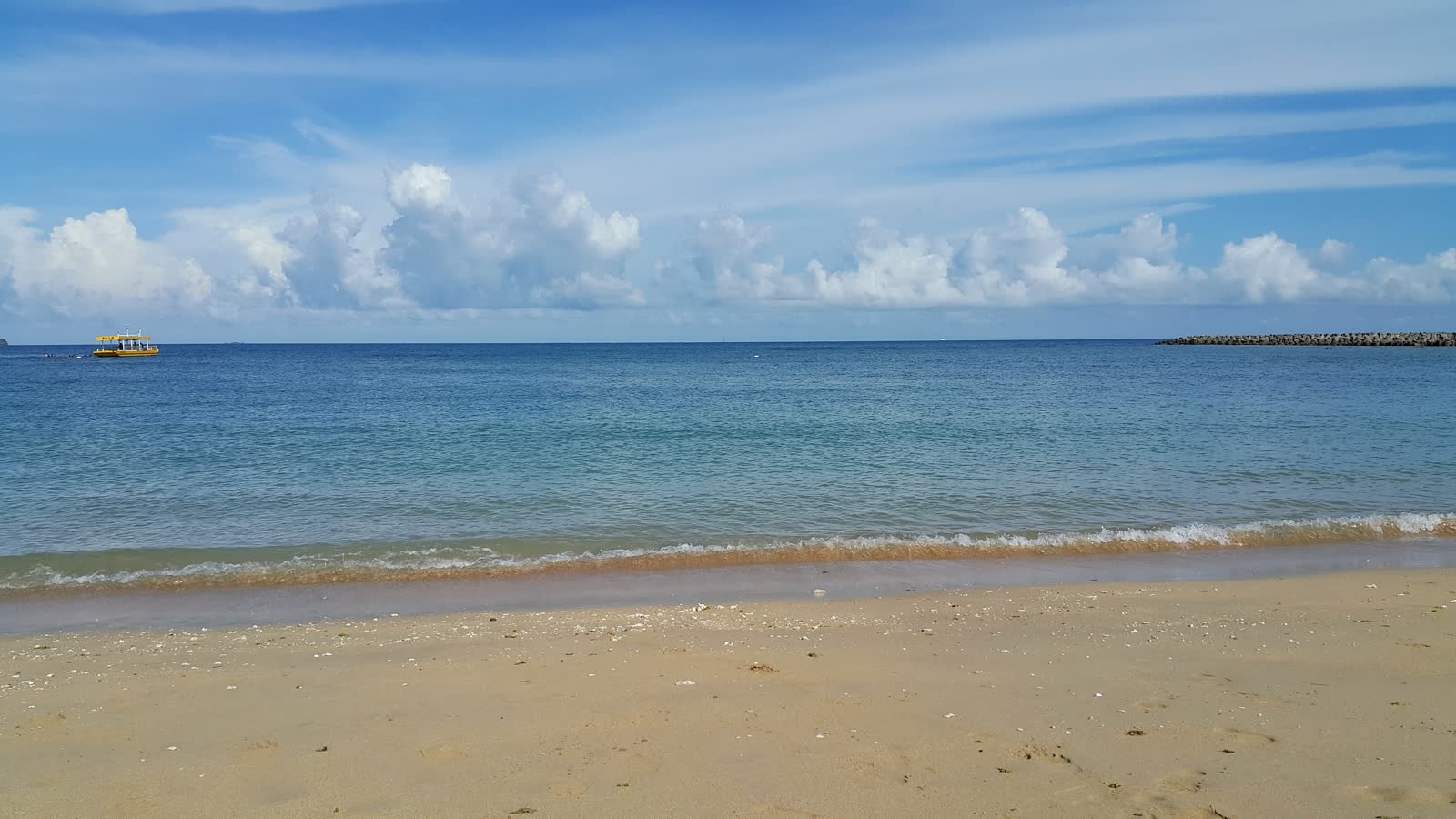 澎湖平靜的海面