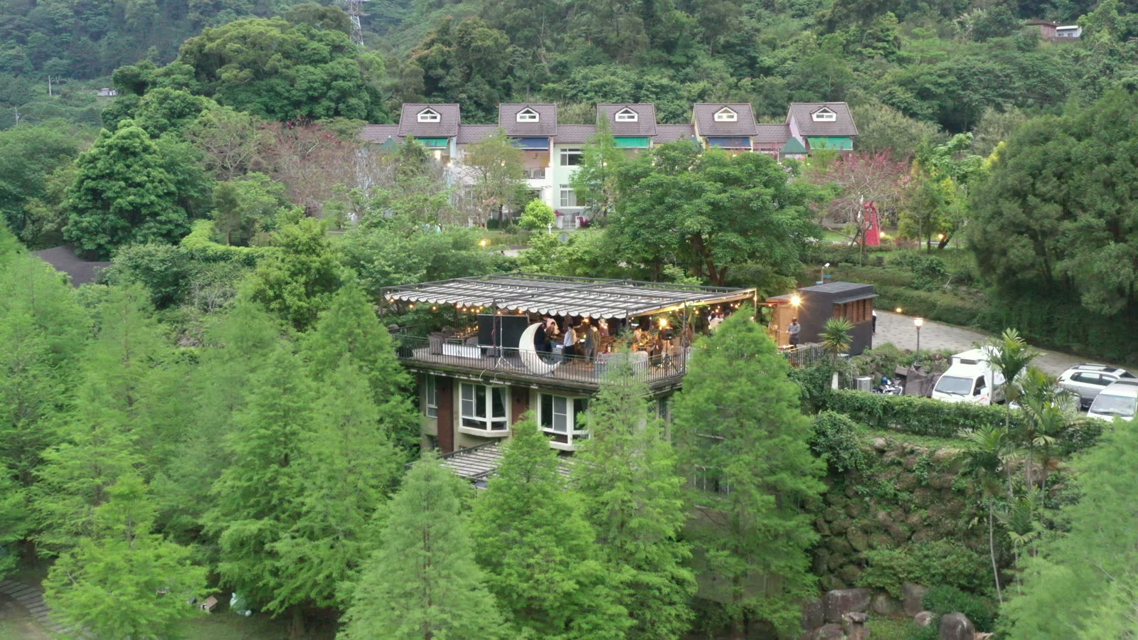 森林包場晚會場地空拍